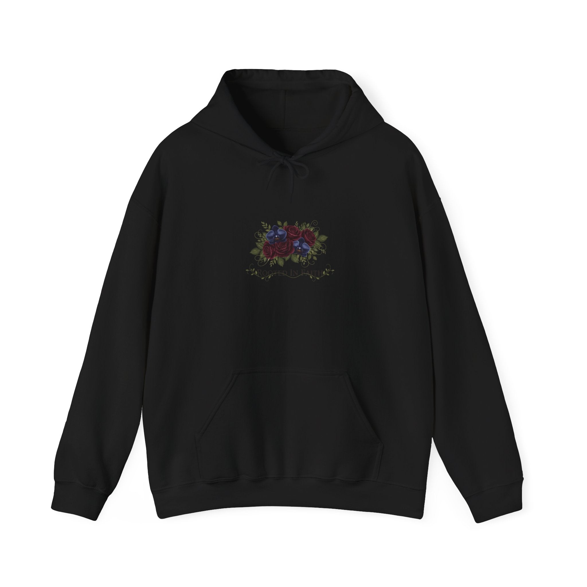 moody rose bouquet Hoodie | dark floral, midnight bloom