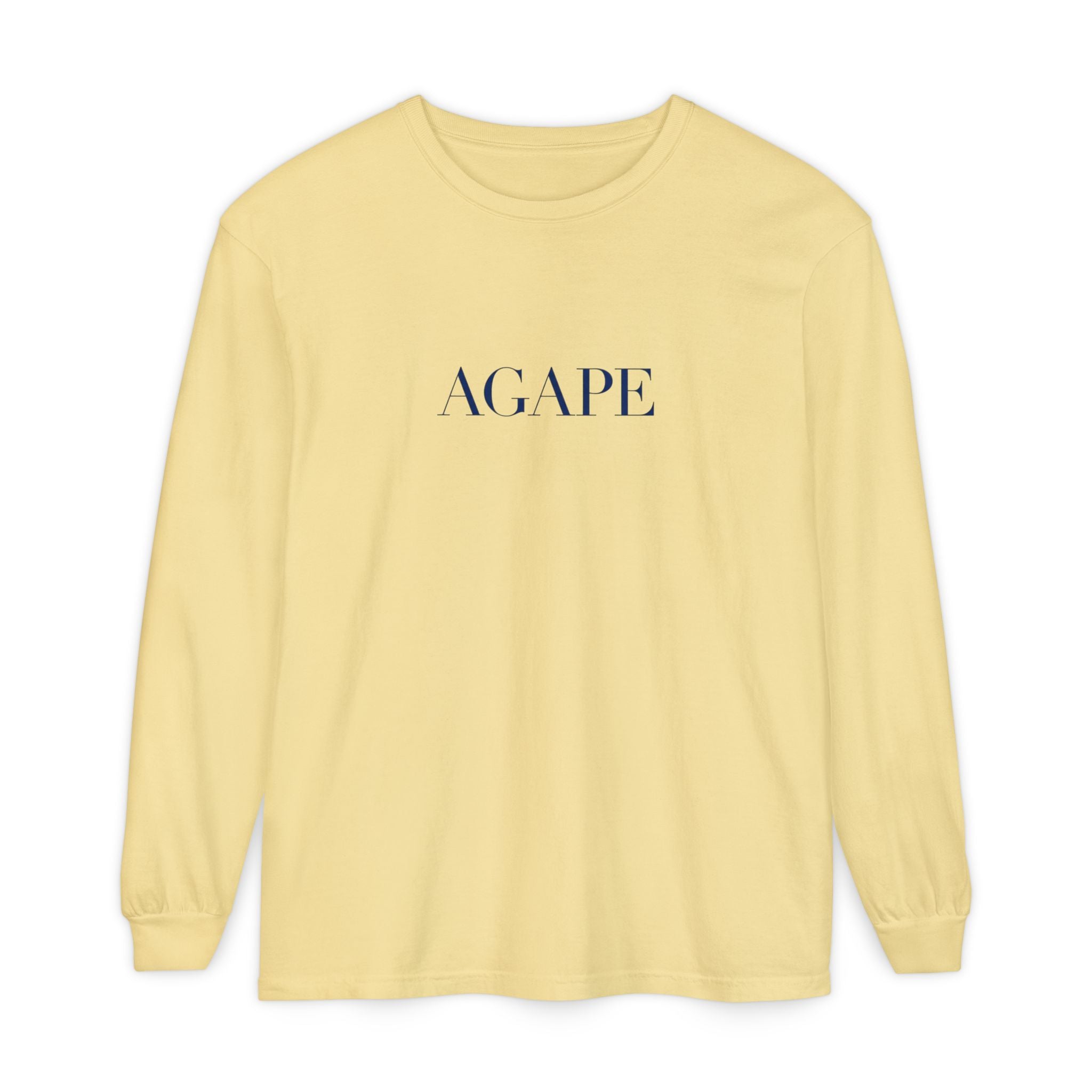 Agape Christian Long Sleeve T-Shirt — Faith-Based Apparel