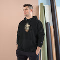Anatomical Heart Hoodie — Vintage Smoky Photo Chest Graphic
