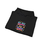 Slay All Day hoodie | Gen-Z slang, bold meme typography