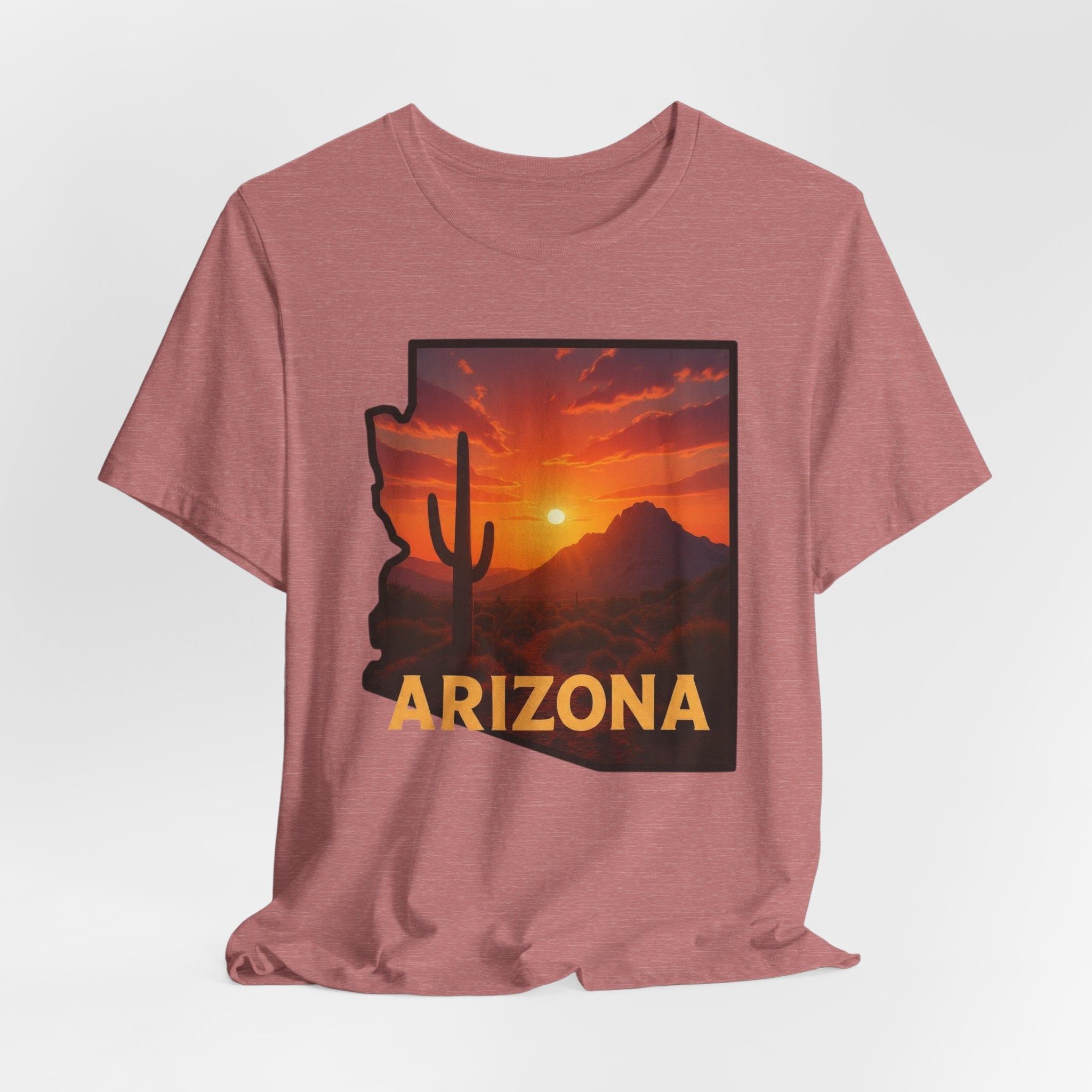 Arizona Cactus Sunset T-Shirt — Desert Sunset Graphic Tee