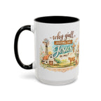 Why Y'all Testing the Jesus In Me? Coffee Mug — Farmhouse Christian Accent Mug
