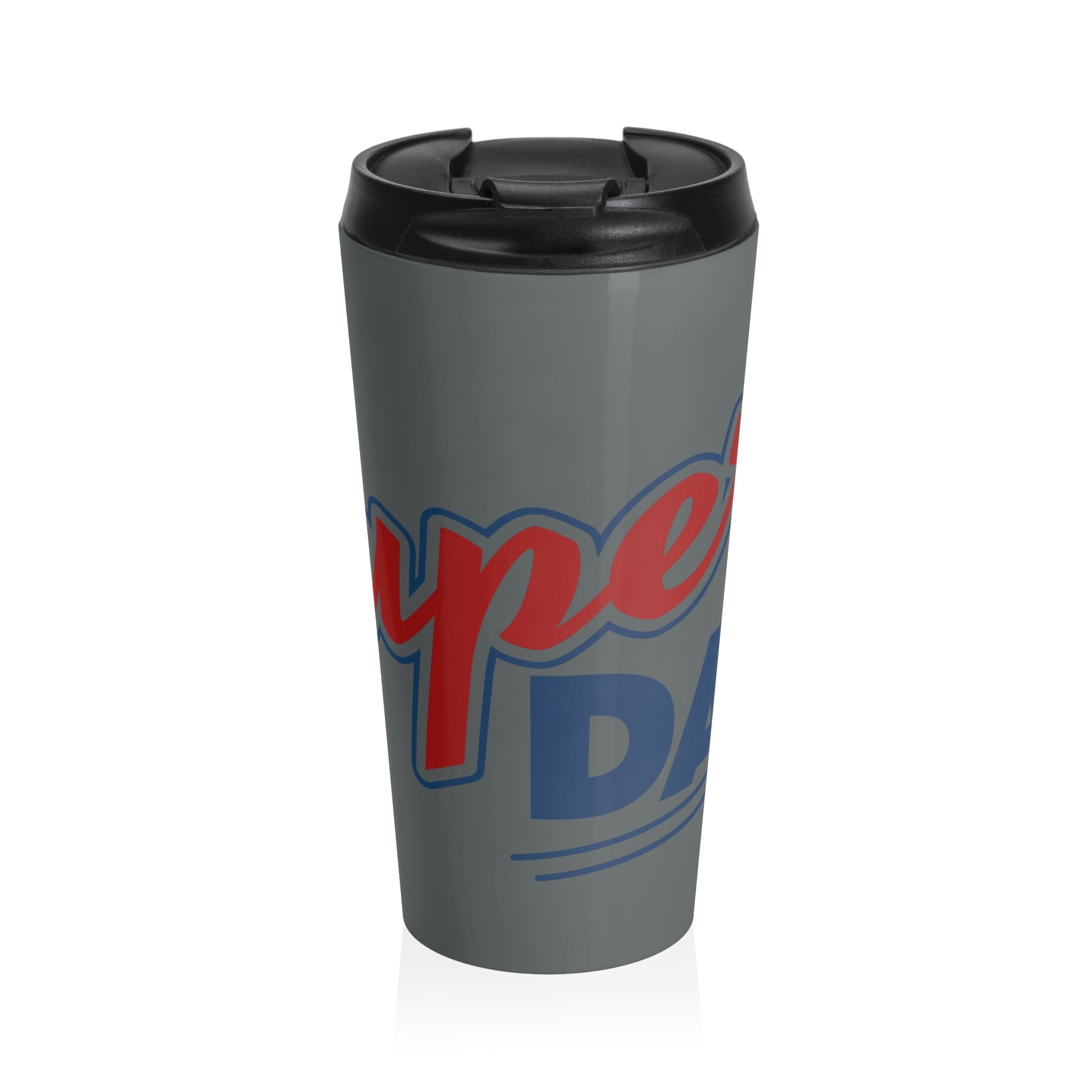 Super Dad Stainless Steel Travel Mug - Perfect Gift for Father's Day