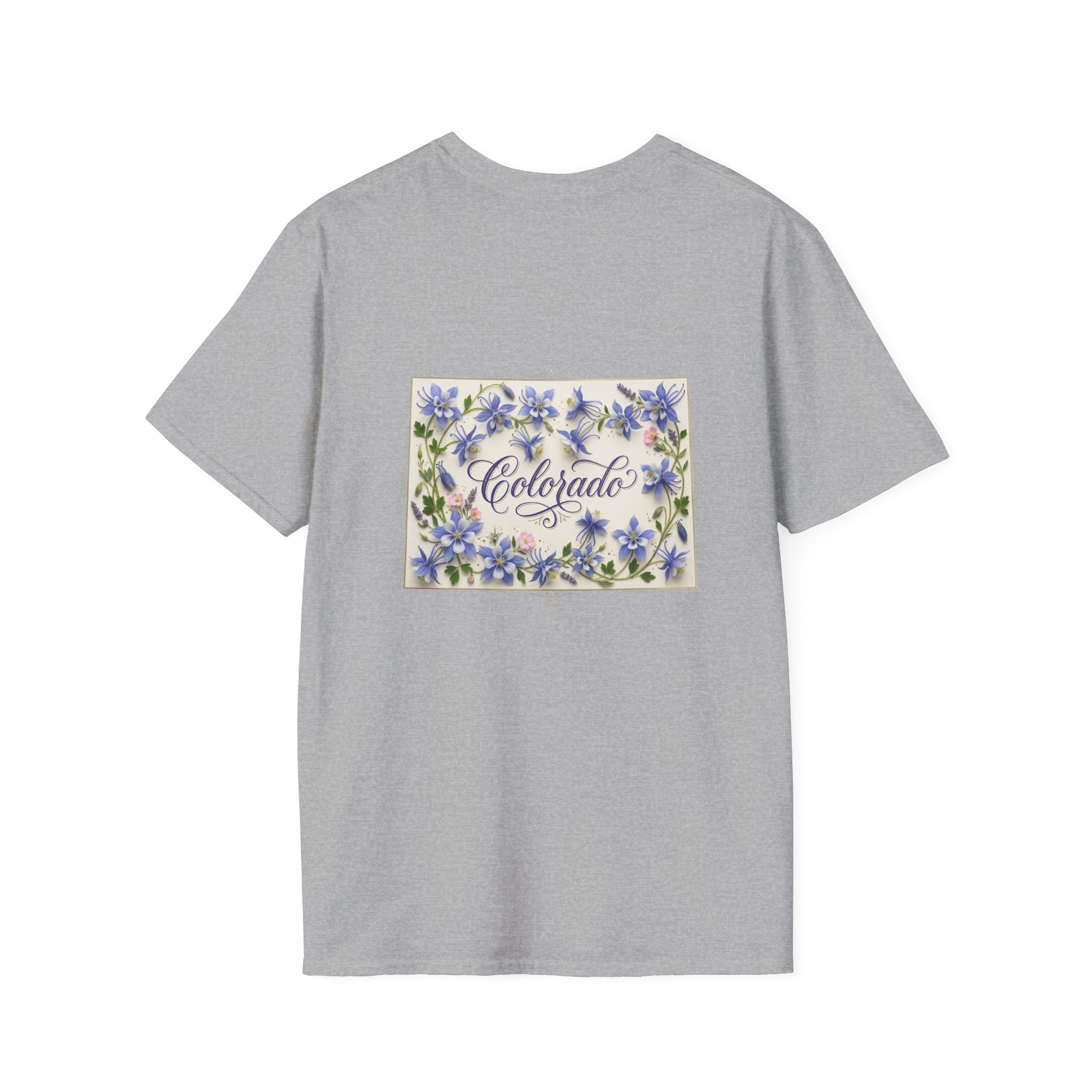 Colorado State Flower Women's T-Shirt — Floral Colorado Tee