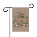 If lost check the garden