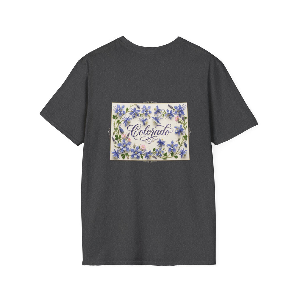 Colorado State Flower Women's T-Shirt — Floral Colorado Tee