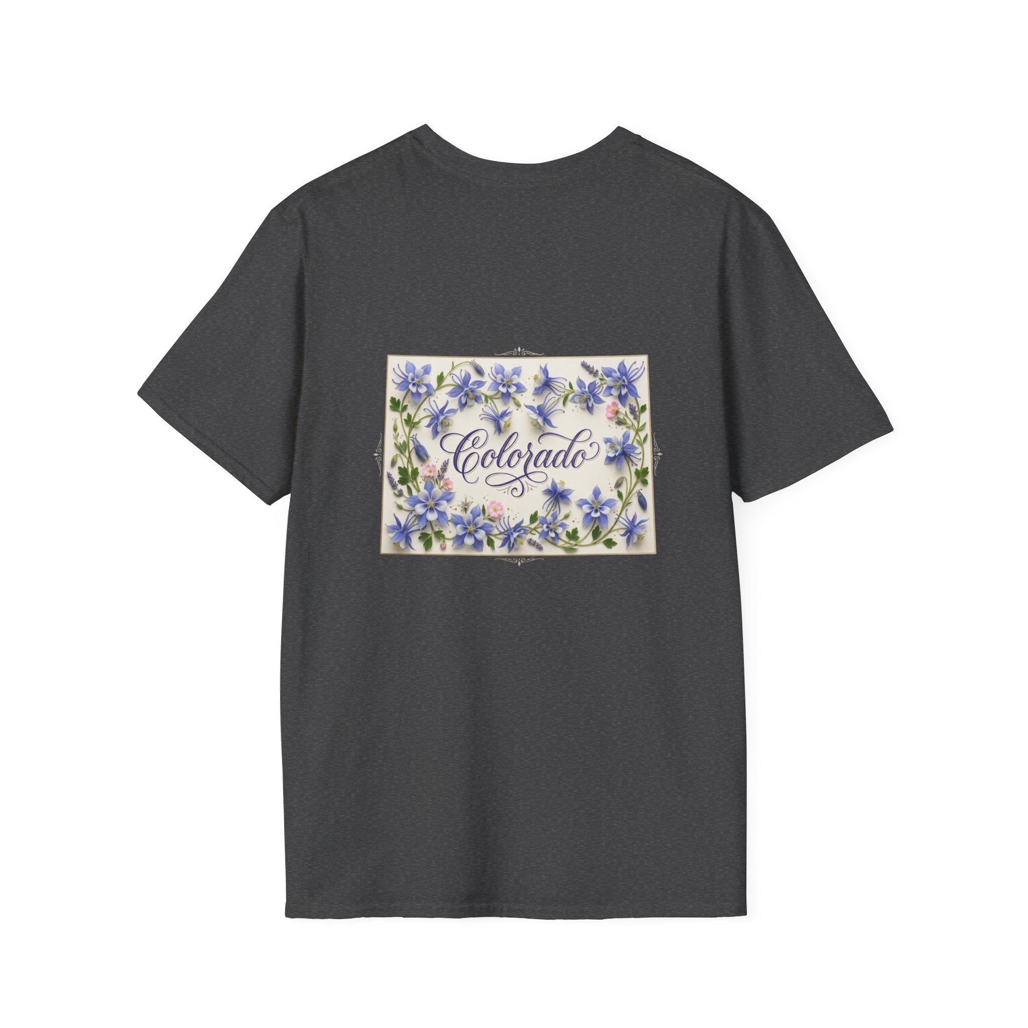 Colorado State Flower Women's T-Shirt — Floral Colorado Tee
