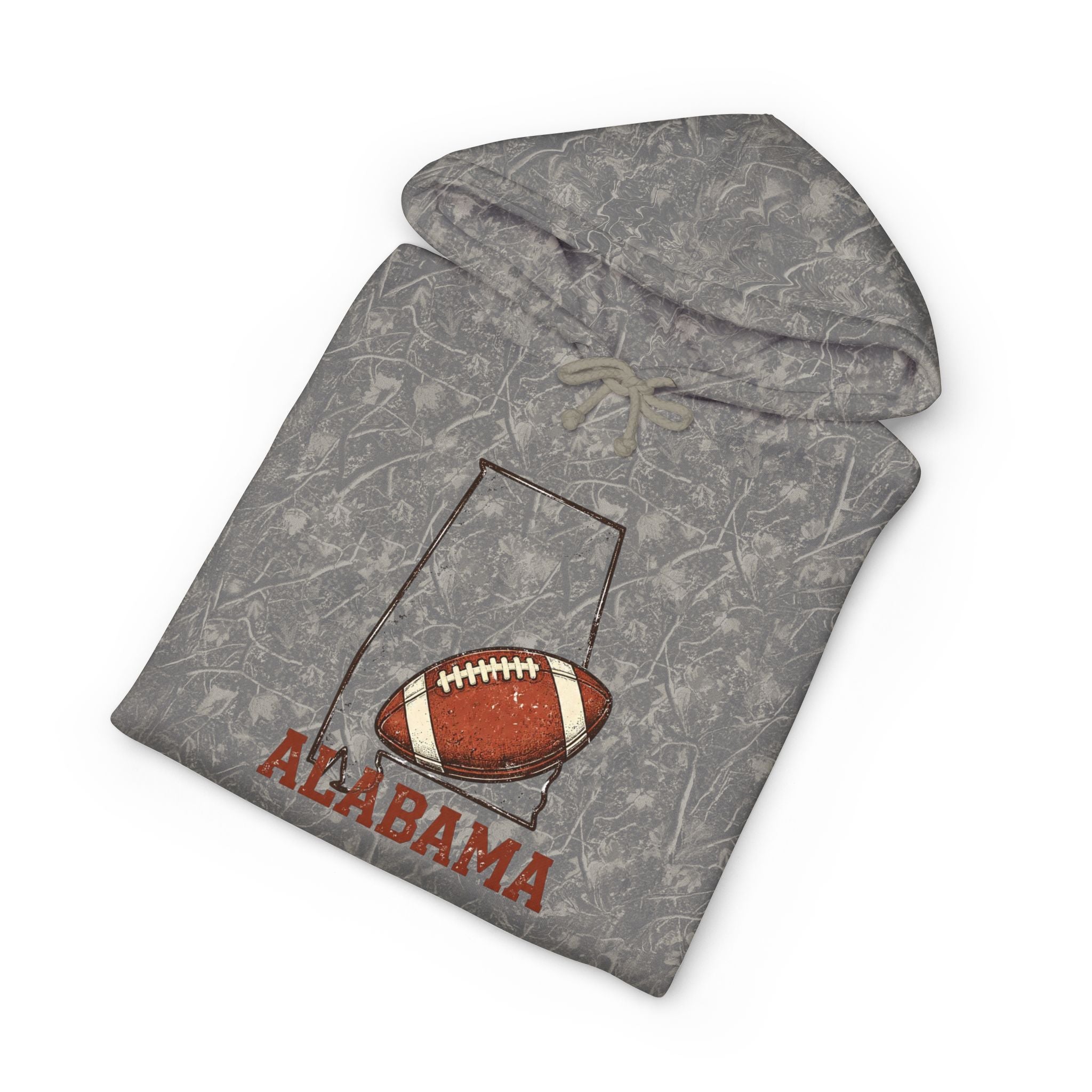 Premium Alabama Camo Hoodie | Game Day Football Sweatshirt | Heavyweight Fleece Pullover