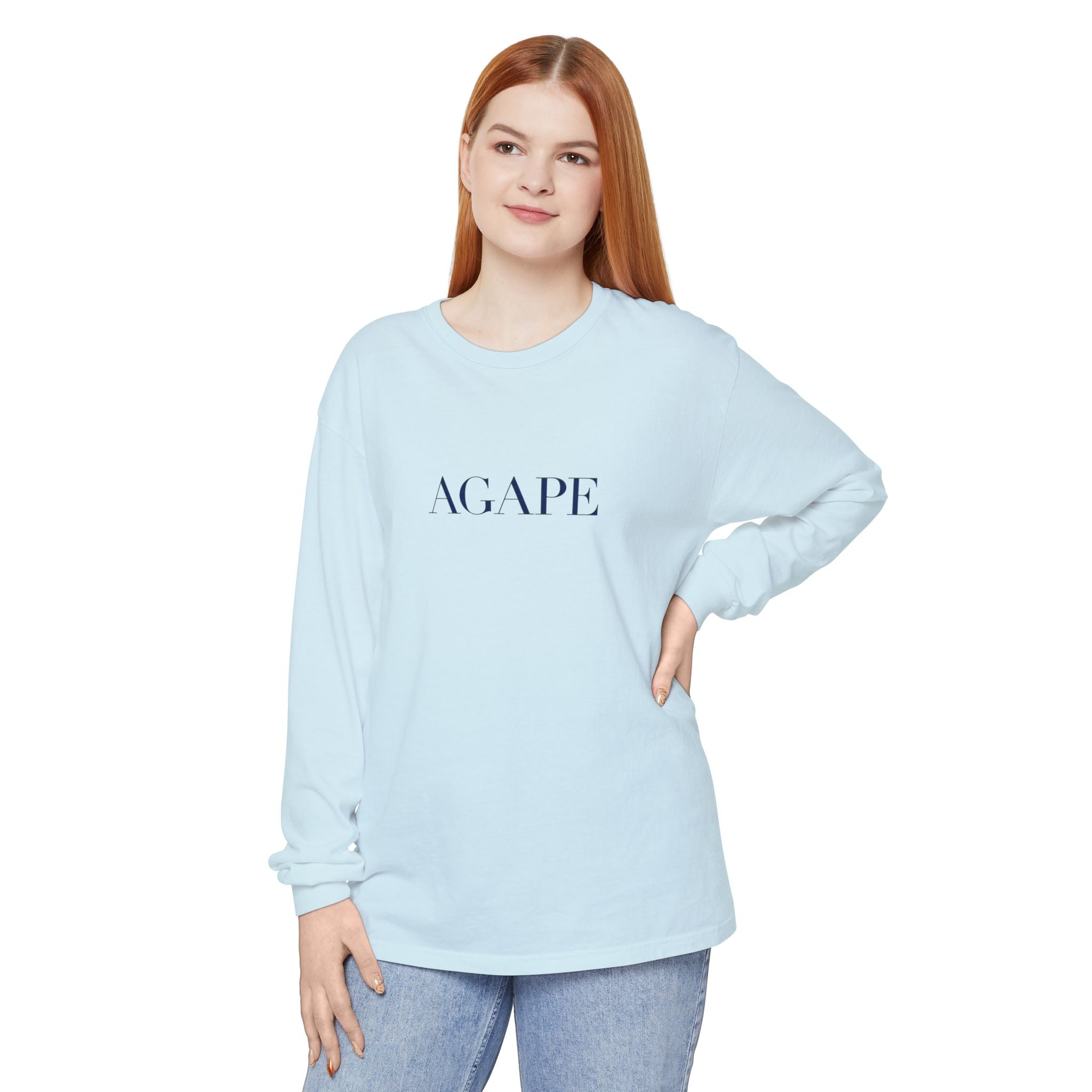 Agape Christian Long Sleeve T-Shirt — Faith-Based Apparel