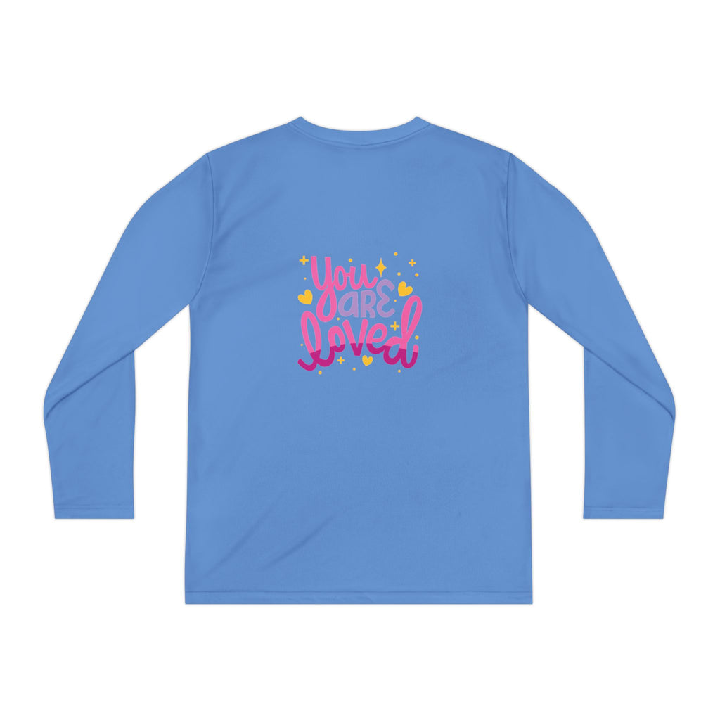 You Are Loved Youth Long Sleeve Tee — Inspirational Kids Shirt