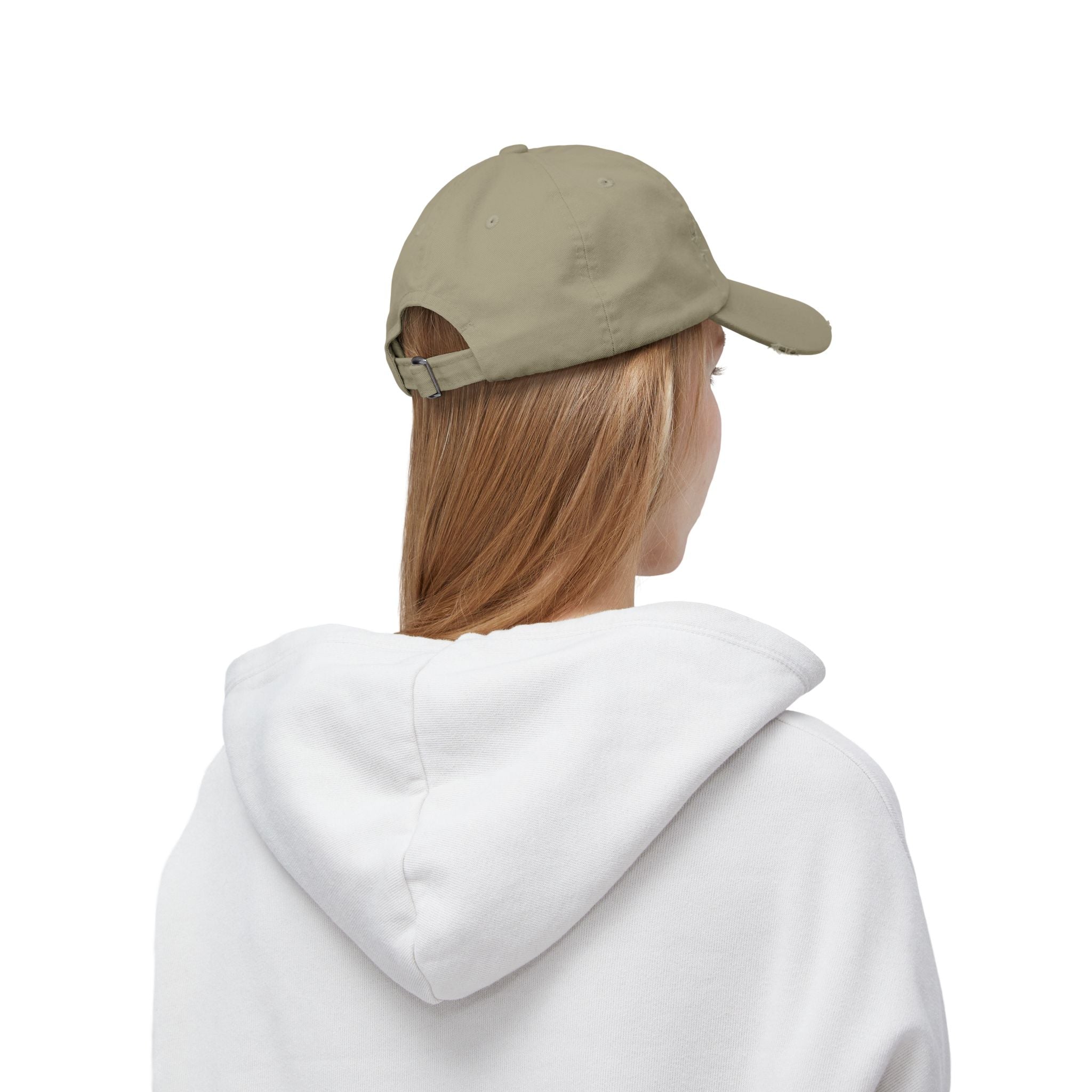 I AM LOVED Distressed Cap — Women's Inspirational Dad Hat