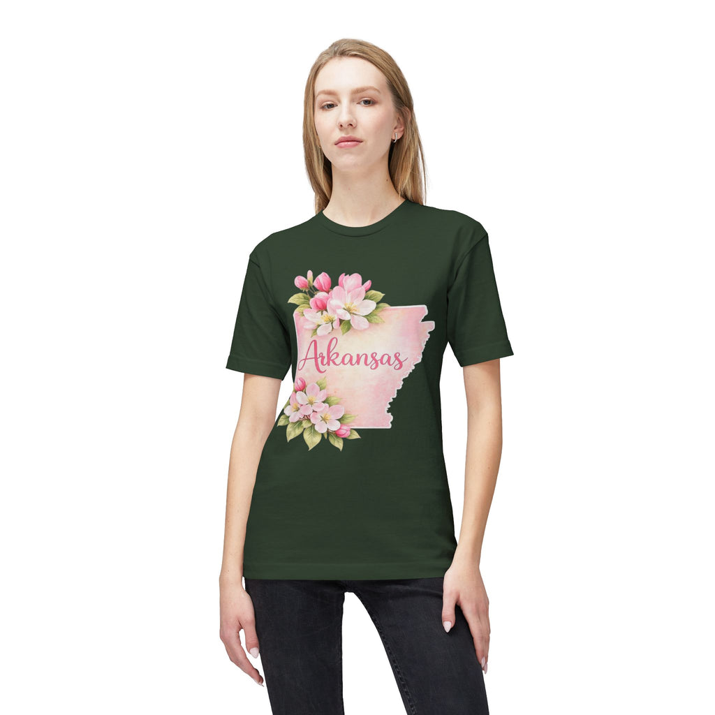 Arkansas State Flower T-Shirt — Women's Floral Razorback Tee