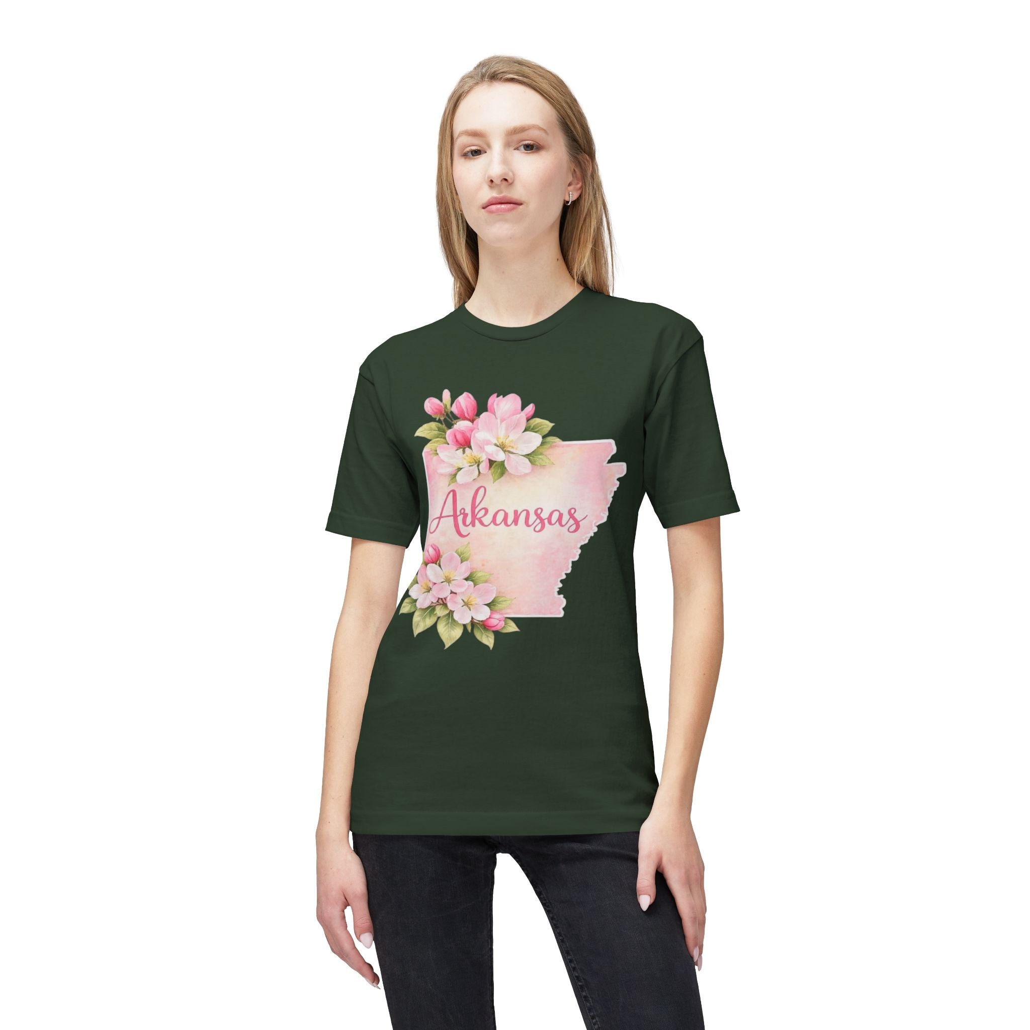 Arkansas State Flower T-Shirt — Women's Floral Razorback Tee