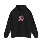 Slay All Day hoodie | Gen-Z slang, bold meme typography