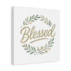 Blessed Wreath Matte Canvas Wall Art (Stretched 1.25")