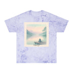 Serene Landscape T-Shirt, Relaxed Fit, Nature Lover Gift, Decorative Tee, Adventure Apparel, Meditation Top