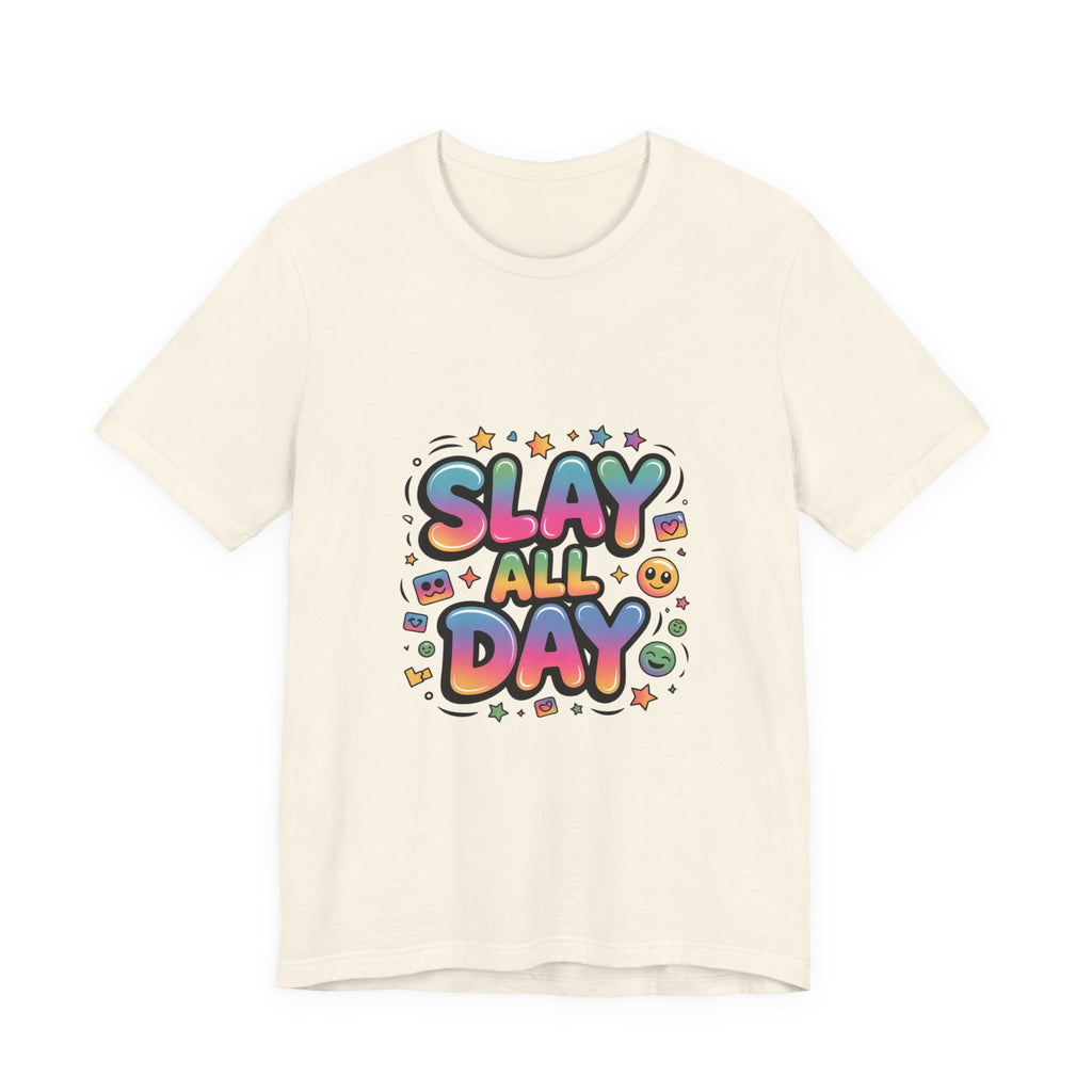 Slay All Day Neon Pop T-Shirt