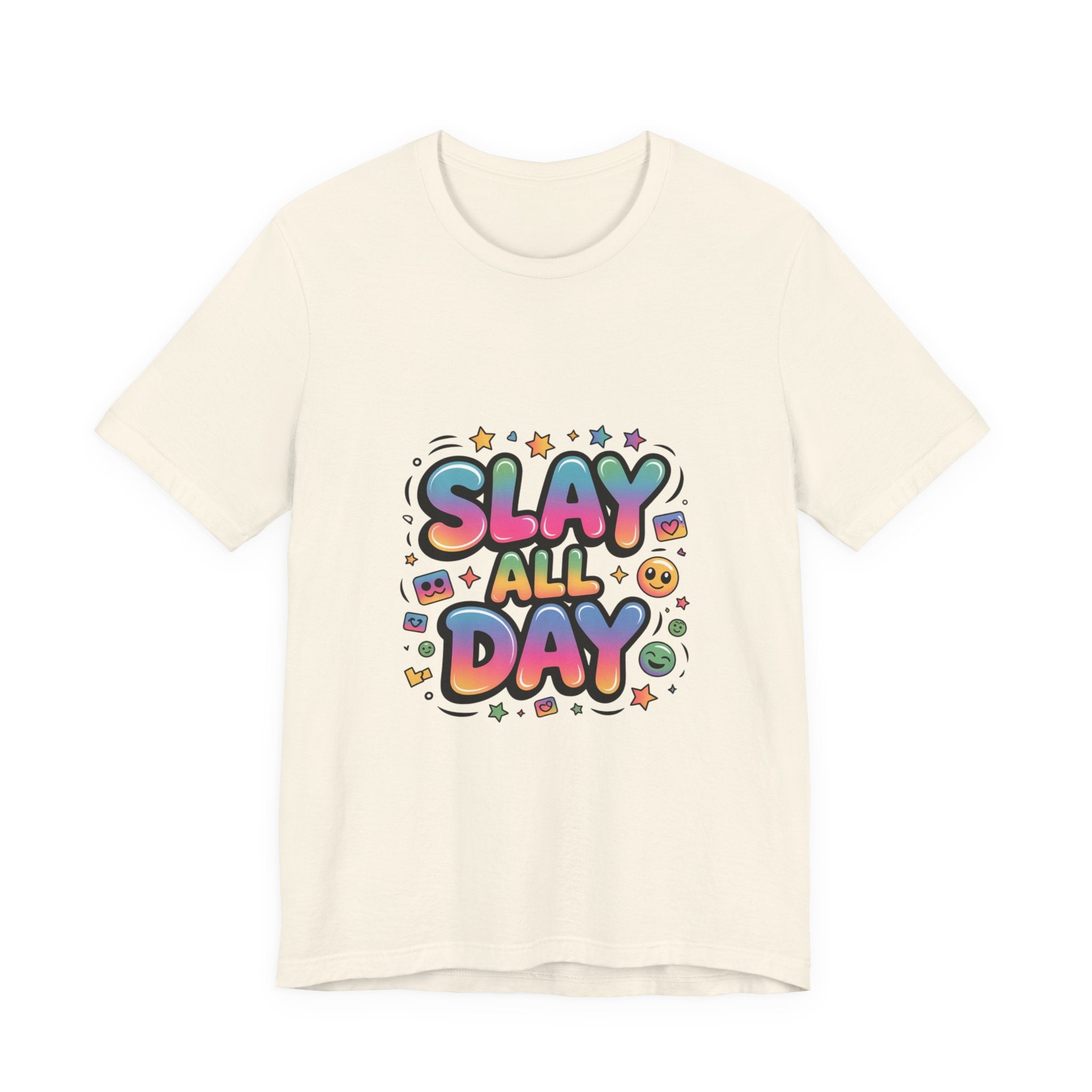Slay All Day Neon Pop T-Shirt