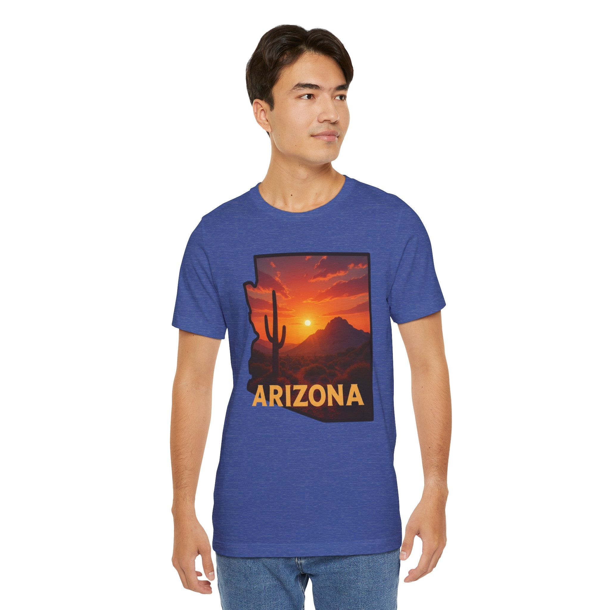 Arizona Cactus Sunset T-Shirt — Desert Sunset Graphic Tee