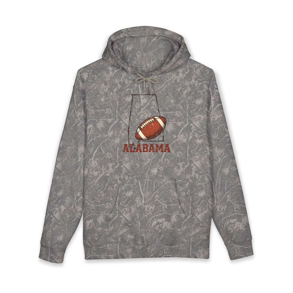 Premium Alabama Camo Hoodie | Game Day Football Sweatshirt | Heavyweight Fleece Pullover