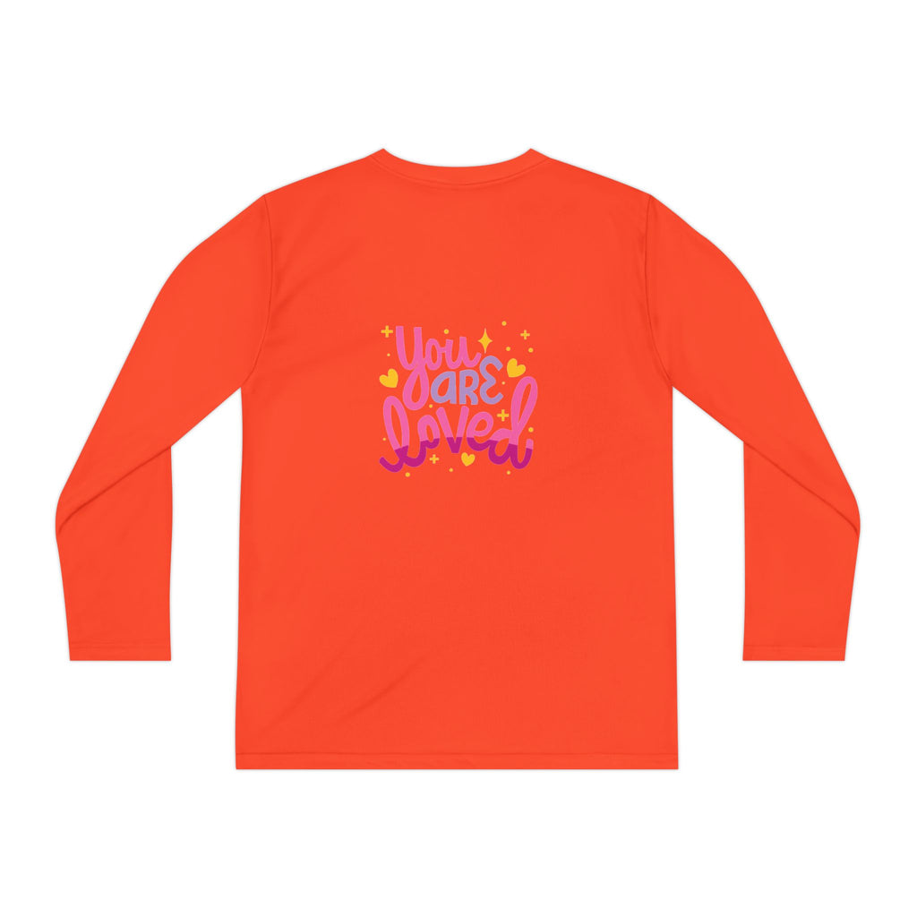 You Are Loved Youth Long Sleeve Tee — Inspirational Kids Shirt