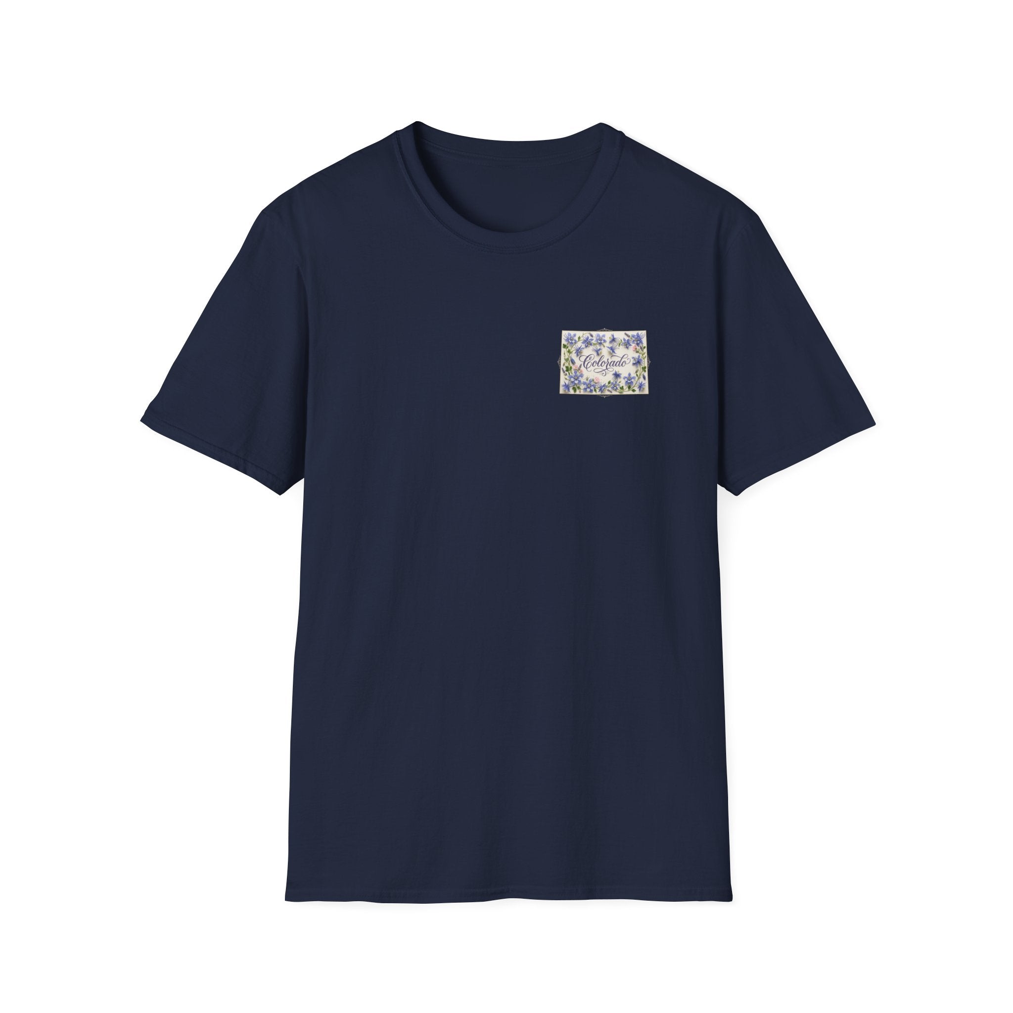 Colorado State Flower Women's T-Shirt — Floral Colorado Tee