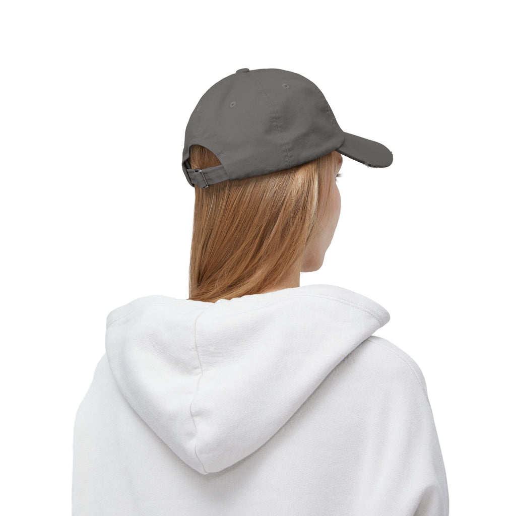 I AM LOVED Distressed Cap — Women's Inspirational Dad Hat