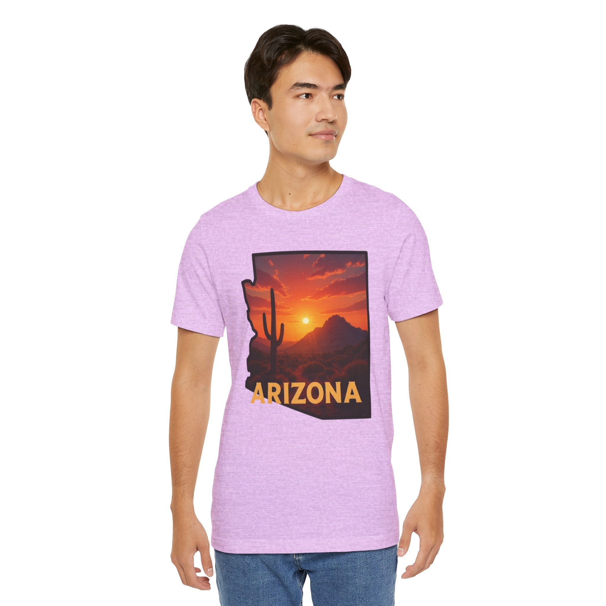 Arizona Cactus Sunset T-Shirt — Desert Sunset Graphic Tee