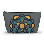 Bohemian Accessory Pouch - Mandala Design, Travel Makeup Bag, Small Organizer, Gift for Her, Cosmetic Bag, Ritual Supplies